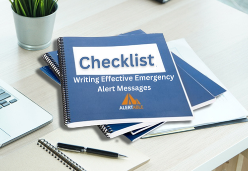 Effective Emergency Alert Message Checklist