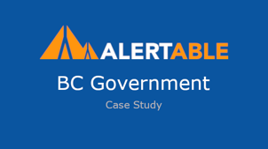Alertable plus business case for public alerting