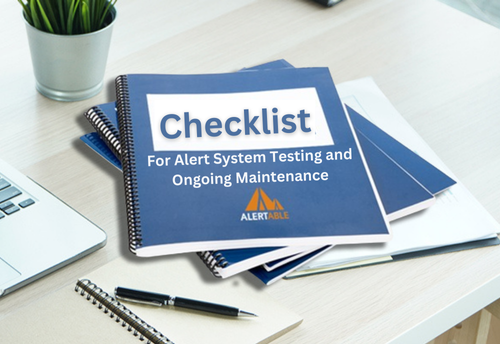 Alert System Testing Checklist