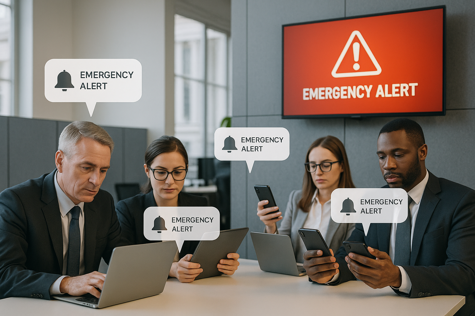 Employee Alert System For Federal Government Office Image