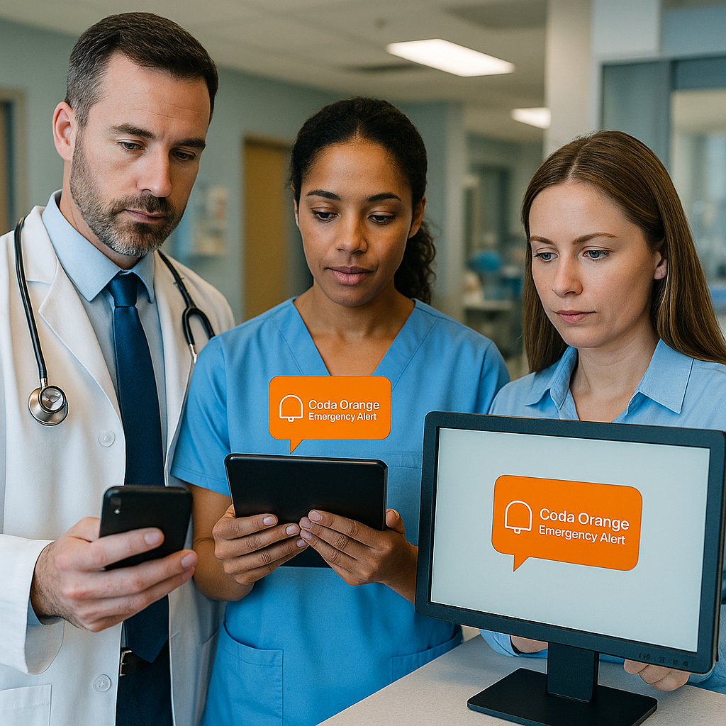 Healthcare Employee Emergency Notification System Image