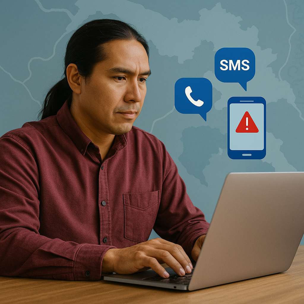 Modern First Nation Emergency Communication System Image